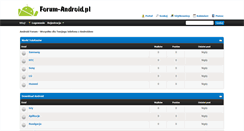 Desktop Screenshot of forum-android.pl