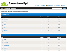 Tablet Screenshot of forum-android.pl